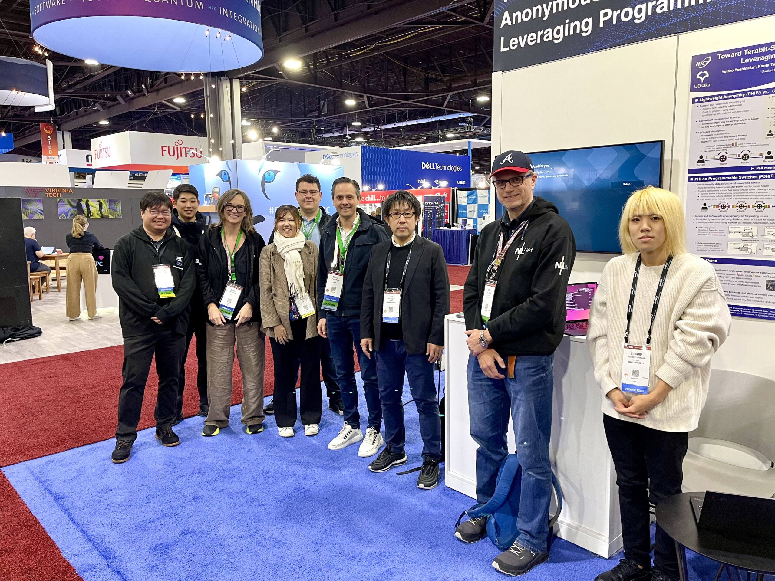 International Collaboration at SuperComputing24: NetherLight/SURF participates in NICT-led experiment to advance high-speed data innovations